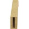 Ekena Millwork 3-inch W x 14-inch D x 14-inch H Del Monte Rough Cedar Woodgrain TimberThane Knee Brace, Primed BRCUR03X14X14DELRCPR - alternate 4
